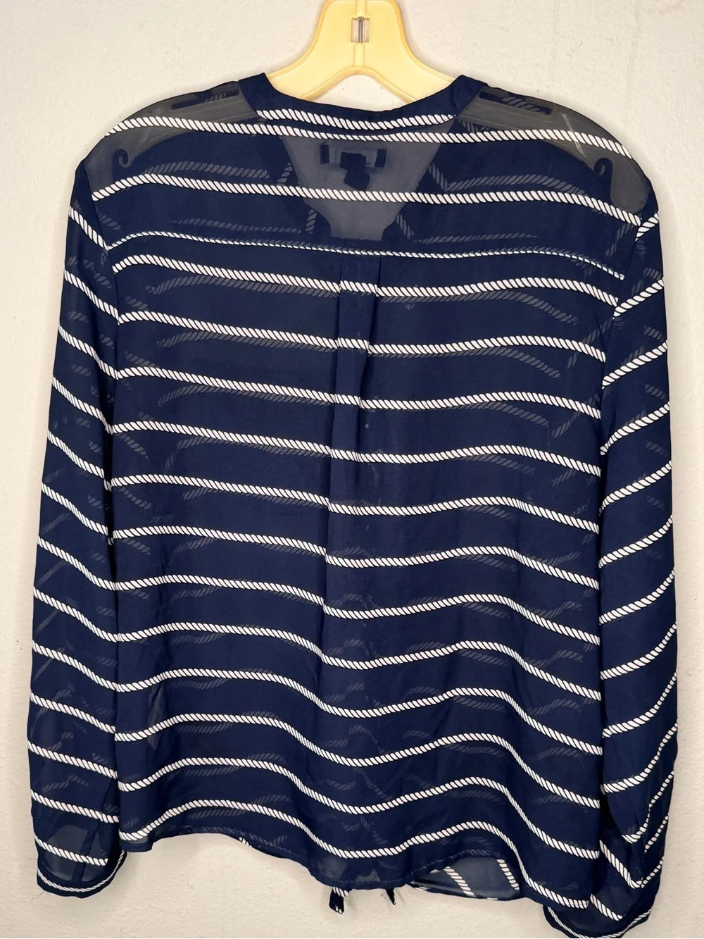 Gap Navy Sheer Top - Picture 5 of 7